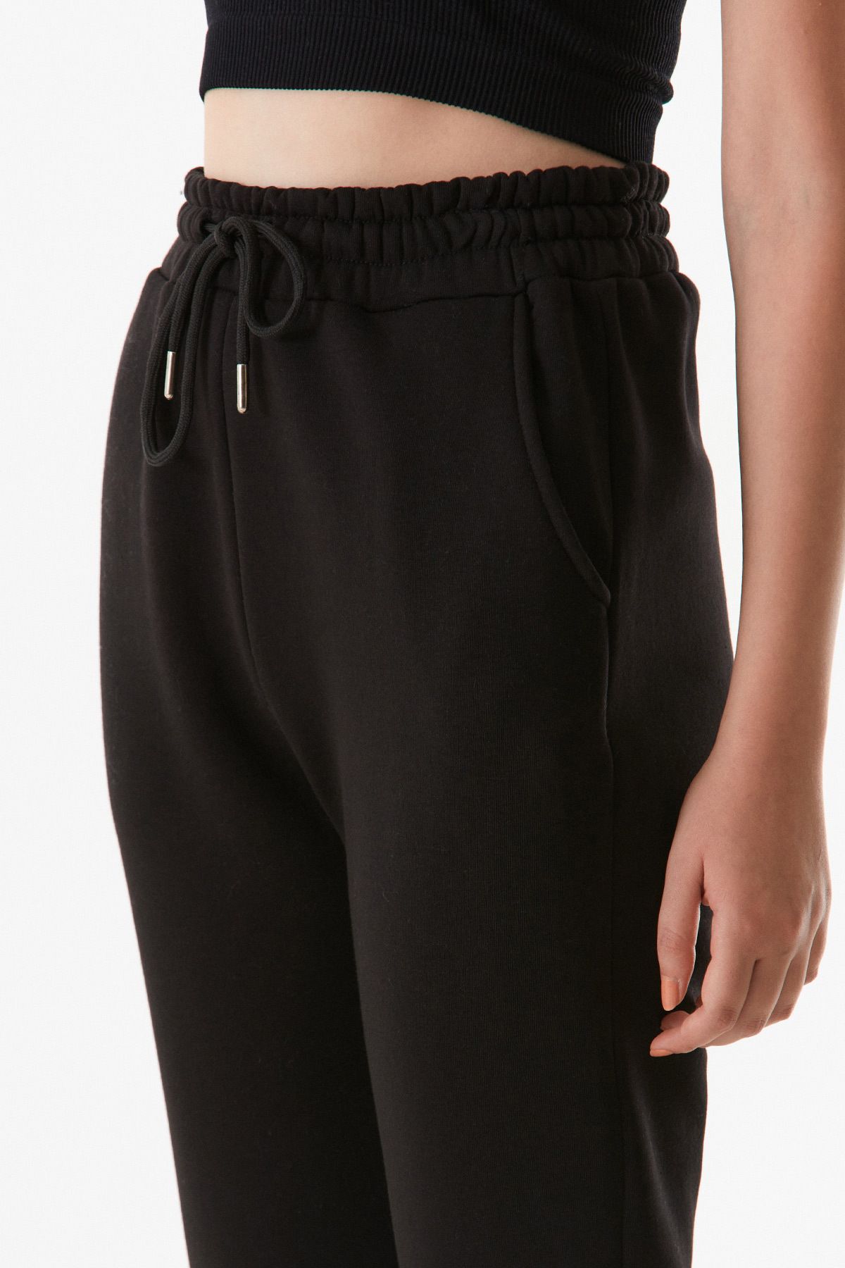 Fulla Moda-Jogger Sweatpants with Pockets and Elastic Waist 7