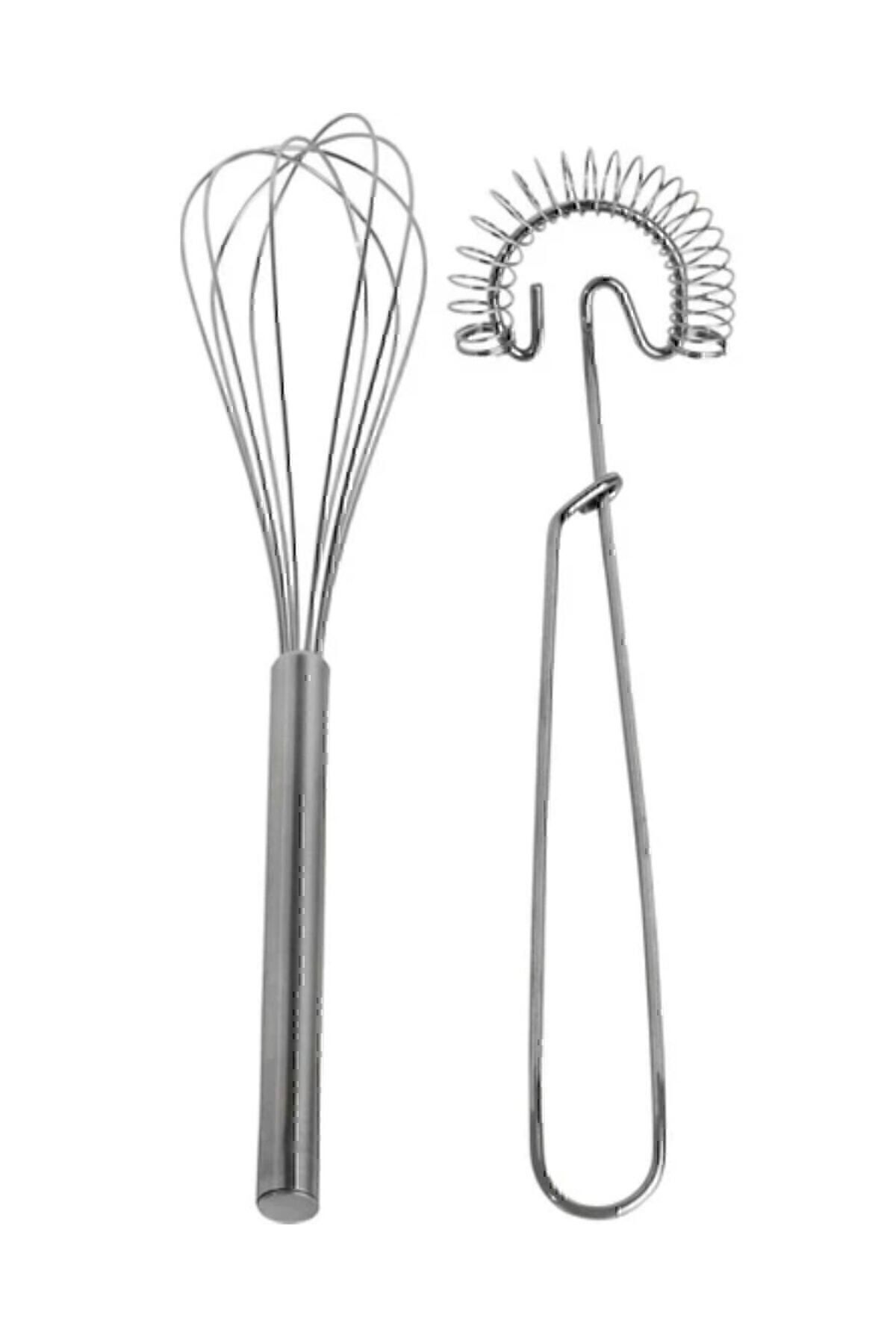 Beater Set Whisk Stainless Steel Set of 2