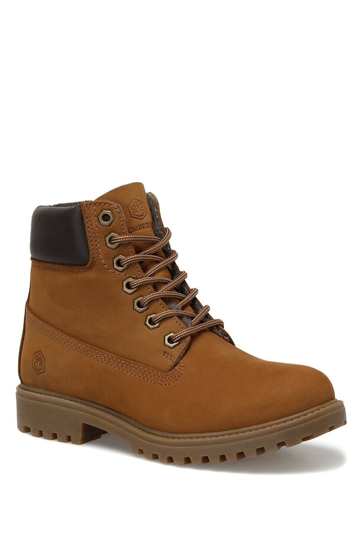 Lumberjack River 2 Pr Cinnamon Nubuck Lace Up Women s Boots