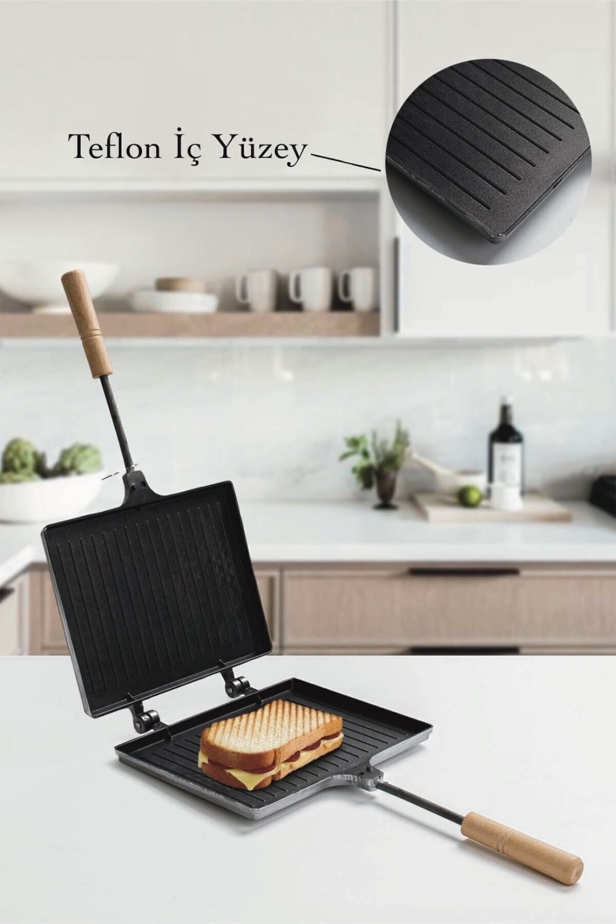 Esra Inner Teflon Stove Top Hand Toaster