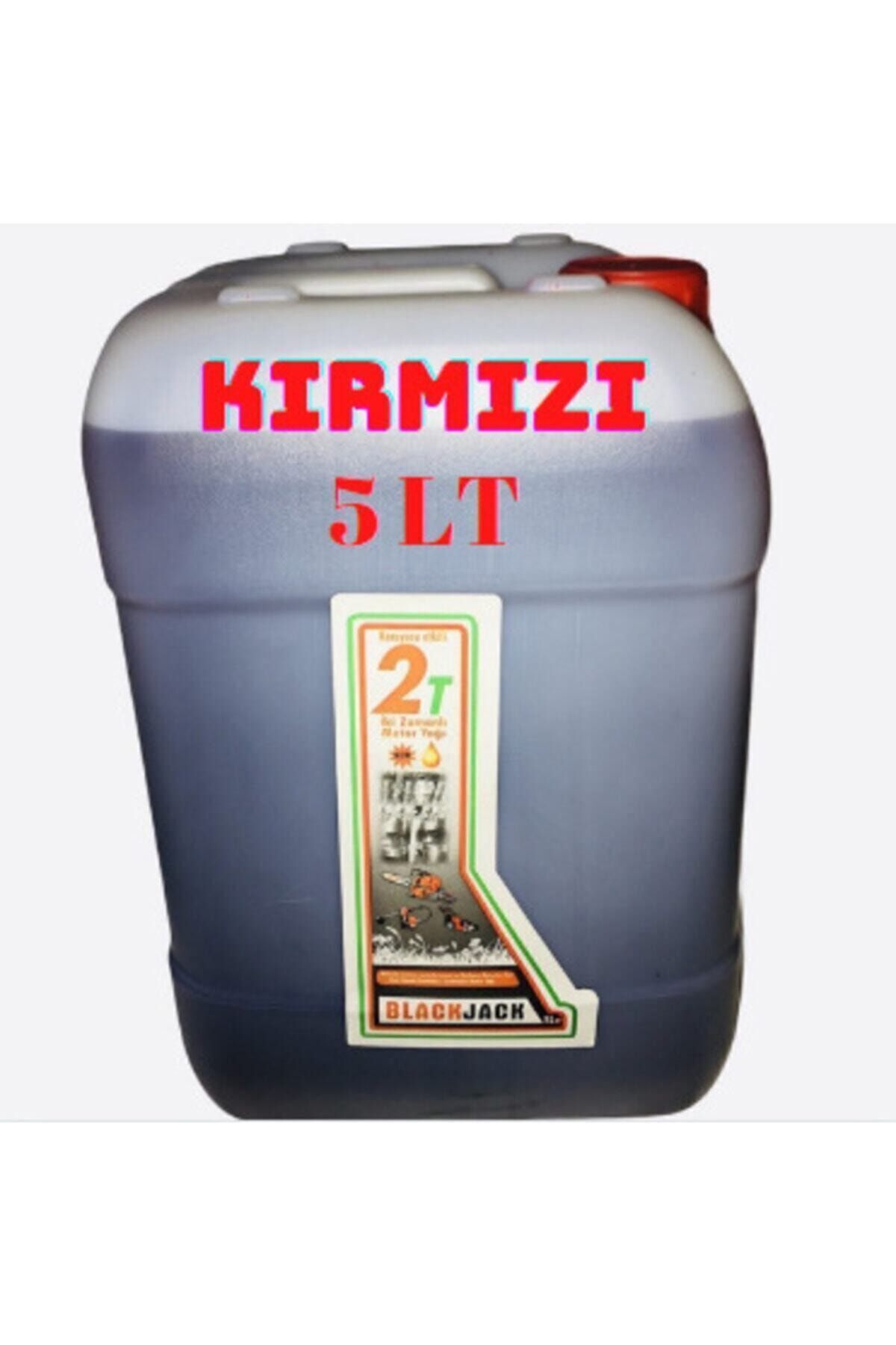 LUBCO 2t Yağ Kırmızı T 2 Zamanlı Motor Yağı Benzinli Testere Ve Tırpan Yağı 5 Lt Bidon