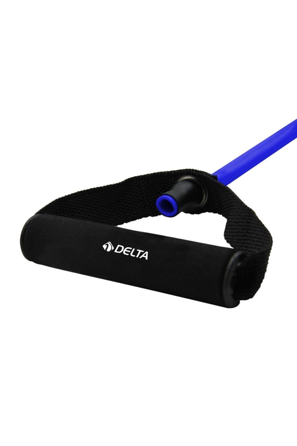 Delta-120 cm Light Hard 7*10 mm Pilates Resistance Tire with Handle 5