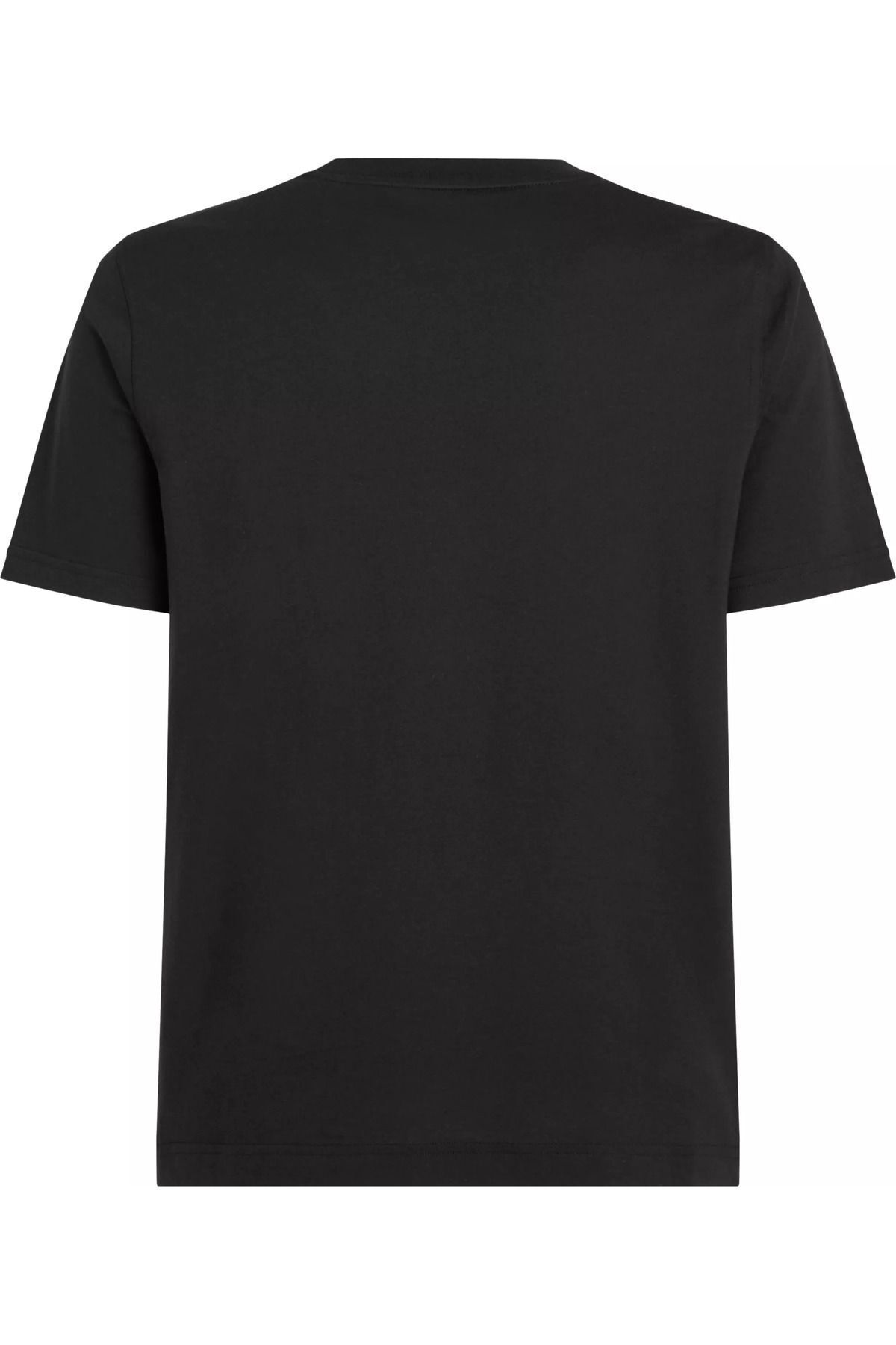 Calvin Klein Erkek Basic Logo lemeli K sa Kollu Siyah T Shirt 00GMF4K110 BAE Erkek Giyim