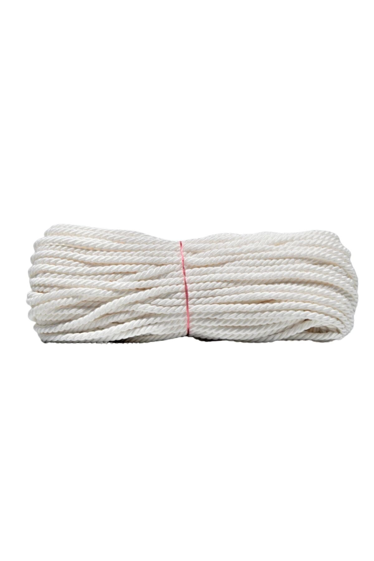 ndw natural design work-Ndw Twisted Cord Ip 6-7 Milim 50 Meters White (BRAID - SUPLA - RANIR - HOBBY) Suitable for Stitching 1