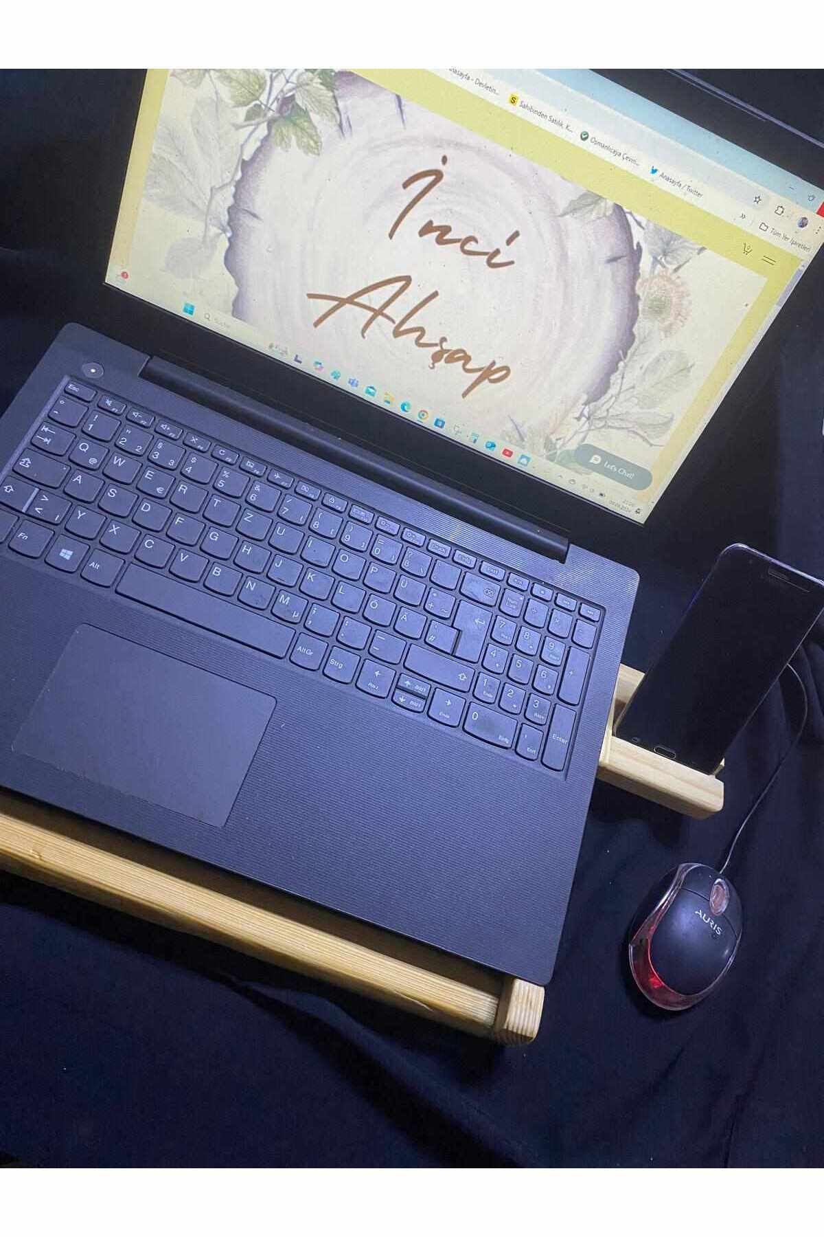 Laptop Standı Telefon Tutacaklı 4