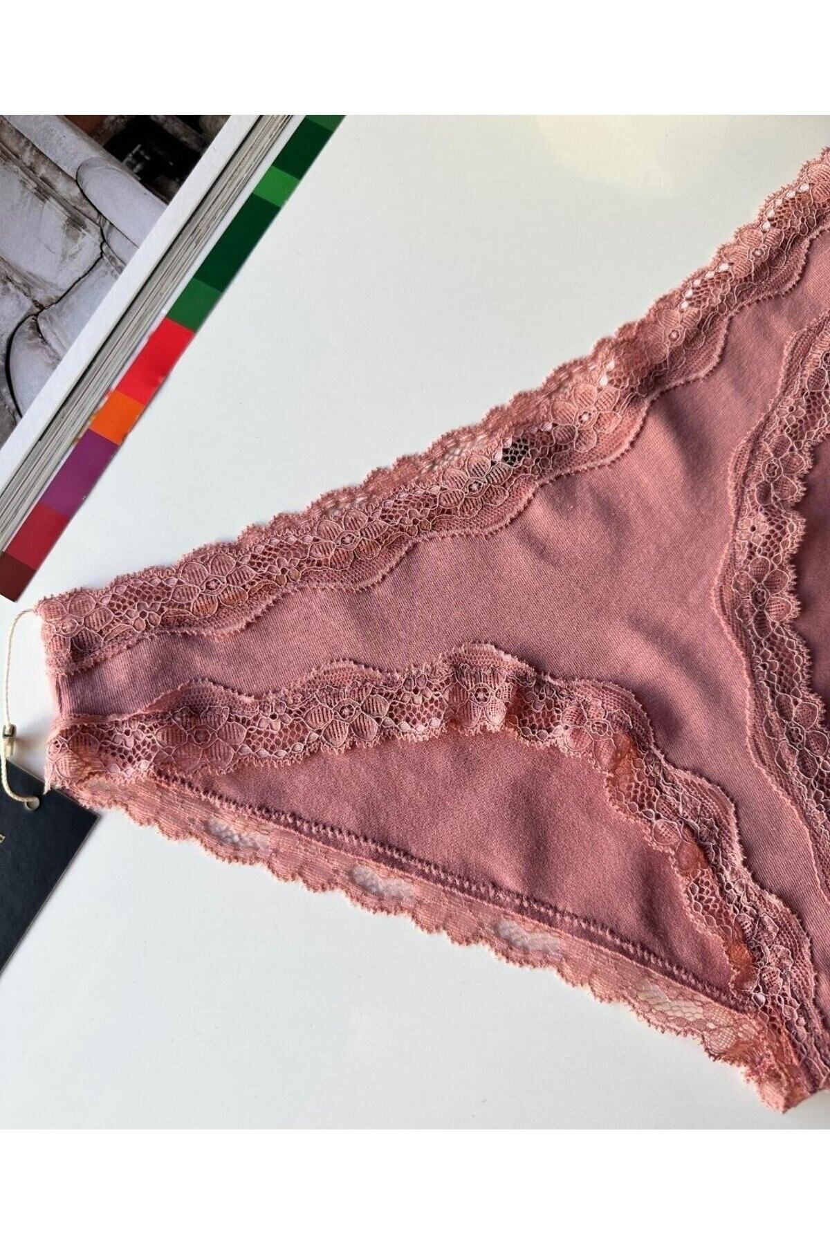 İntive Lingerie-Arlet Women's Cotton Lace Slip/Panties 6