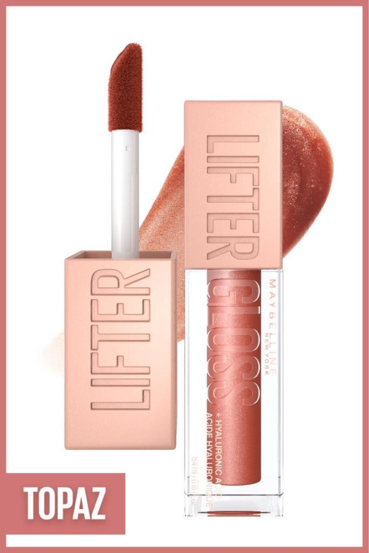 Lifter Gloss Moisturizing Lip Gloss 003 Moon & 009 Topaz Maybelline New York