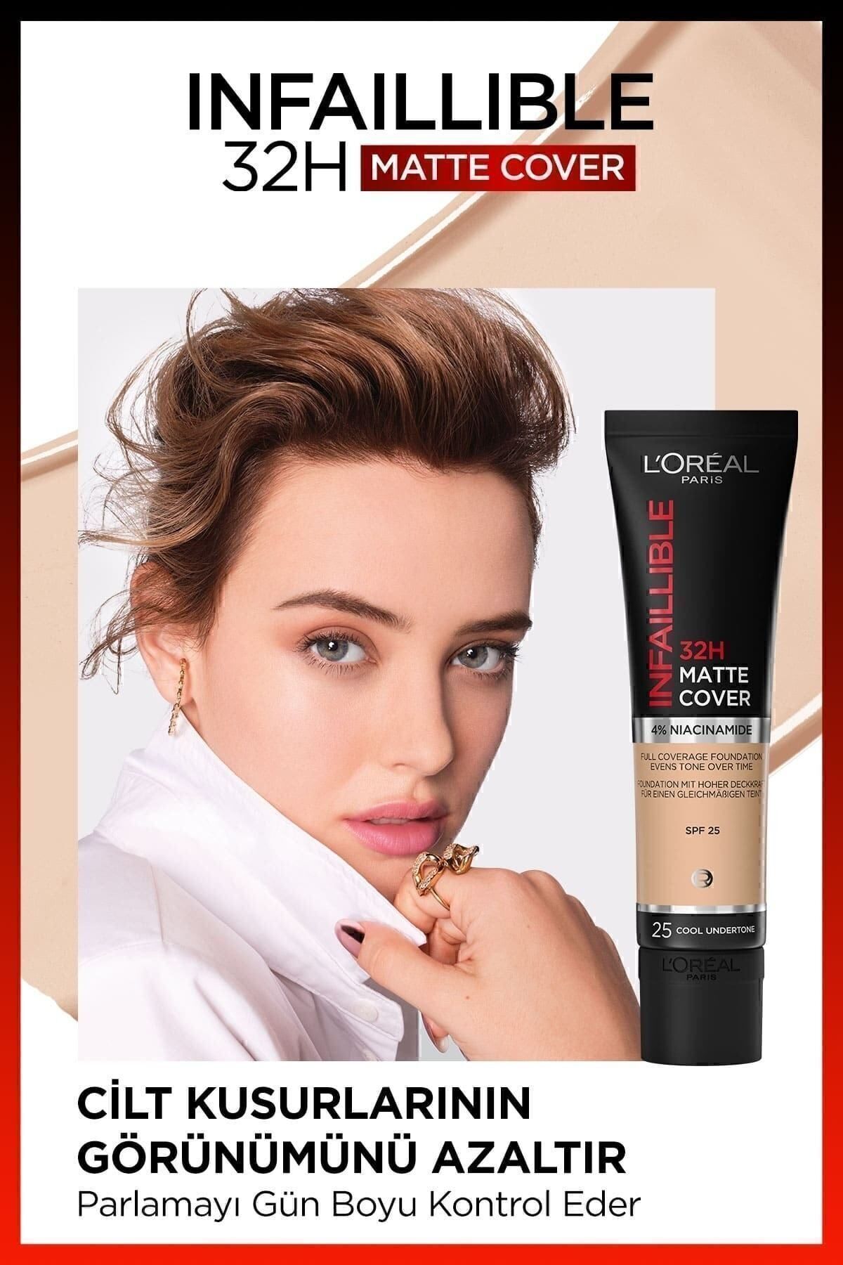 L'oréal Paris Infaillible 24h Mate Cover Fondation High Coverage - 175 Sable/Sand L'Oreal Paris