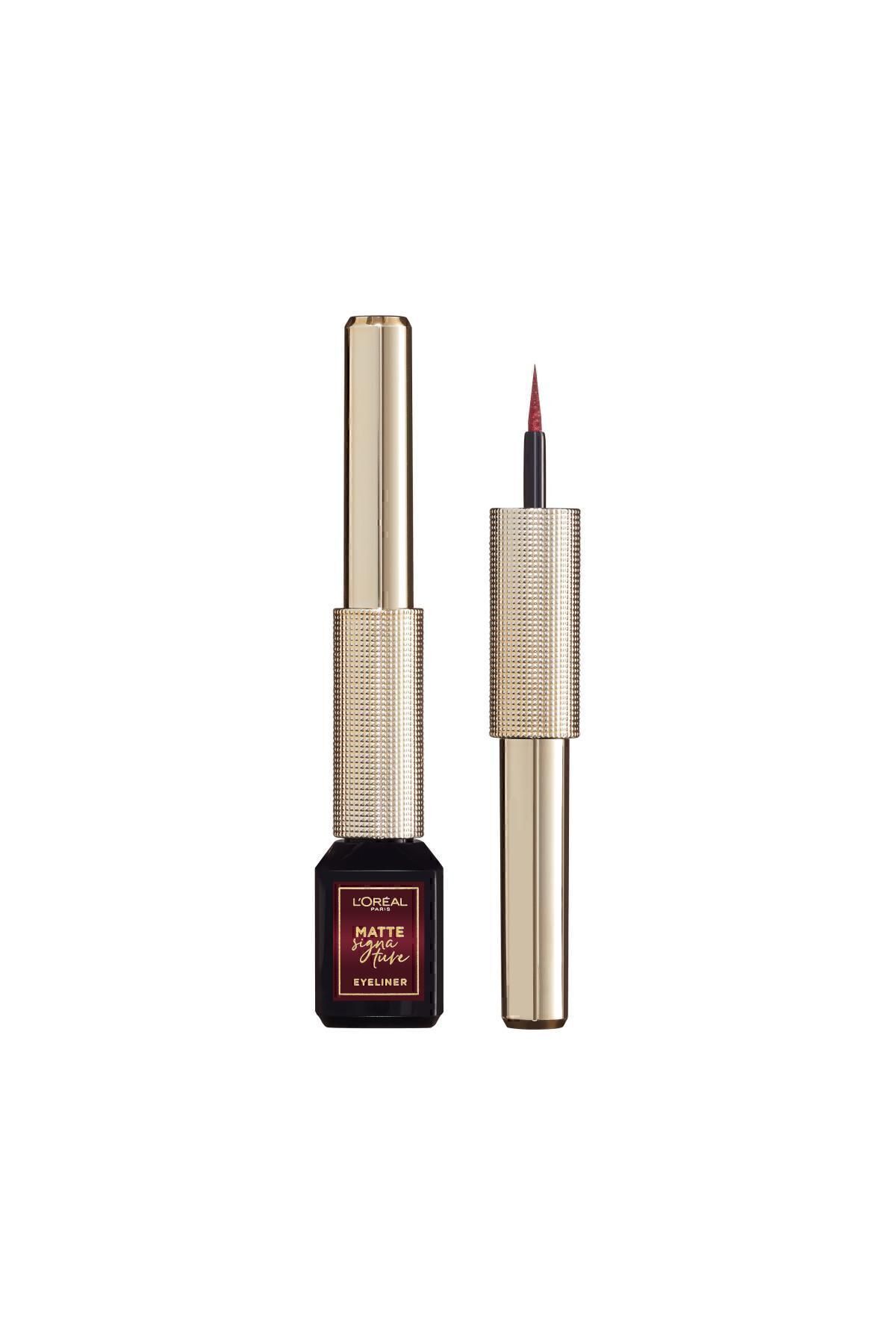 L'Oreal Paris Mat Eyeliner - Matte Signature Eyeliner 05 Burgundy