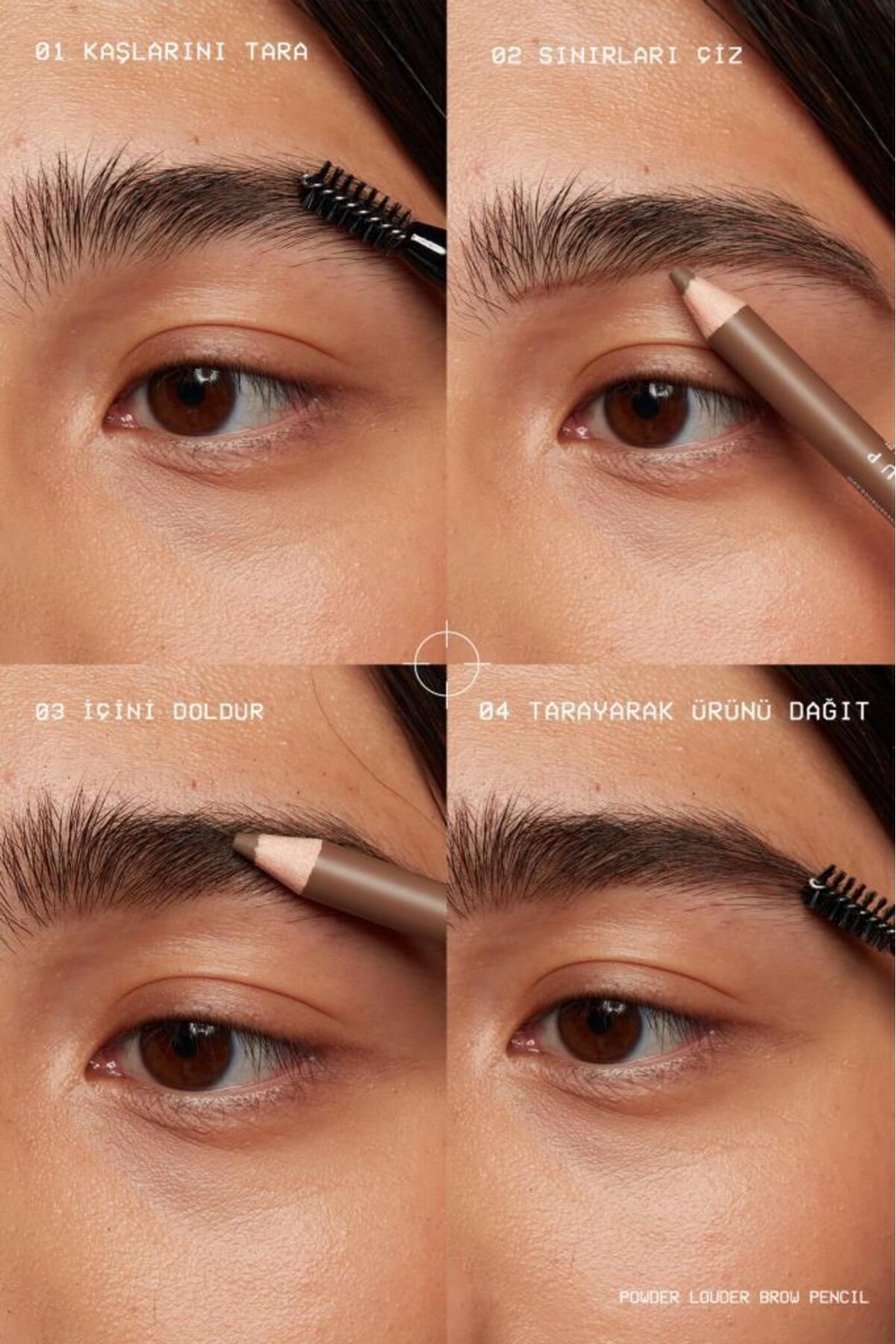 Powder Louder Pudralı Kaş Kalemi - 01 Blonde — زرد NYXFMLPWDLPKKLM — تصویر 7 از 8