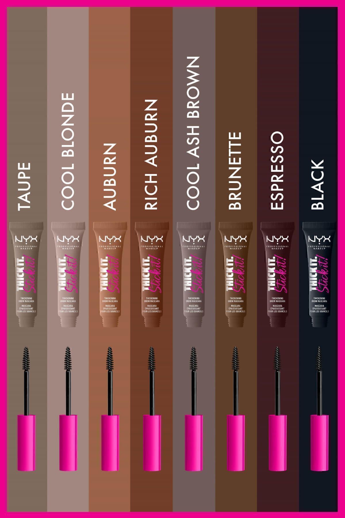NYX Professional Makeup-Thick It. Stick It! Eyebrow Mascara - Cool Blonde 5