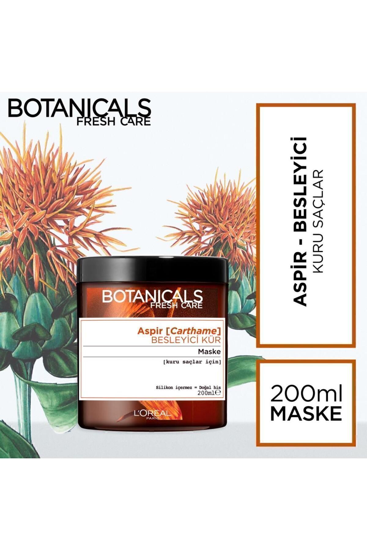 L'Oreal Paris ماسک درمانی مغذی روغن کتان مدل Botanicals ترمیم و تغذیه موها 200 میل
