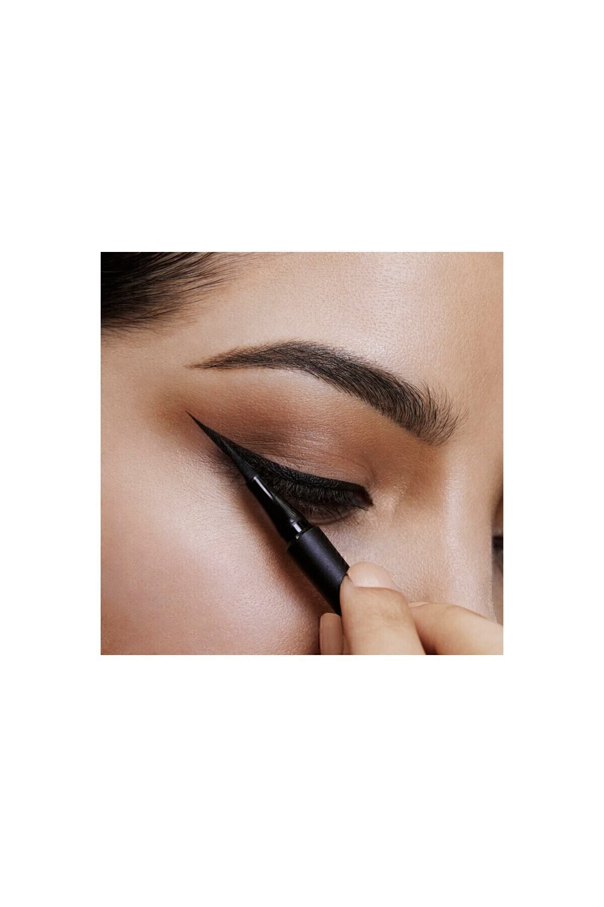 خط چشم HYPER PRECISE ALL DAY EYELINER 701 مات اونیکس سیاه Maybelline New York