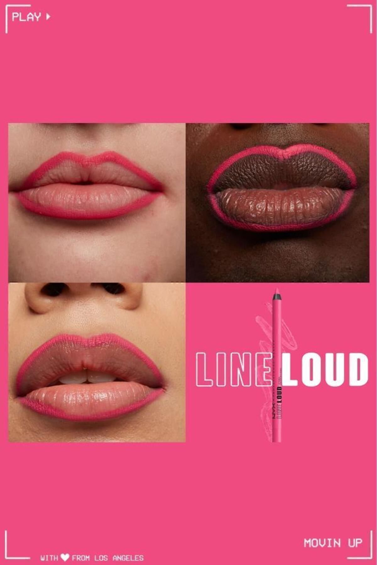 Line Loud Lip Pencil - 08 Movin Up NYX Professional Makeup