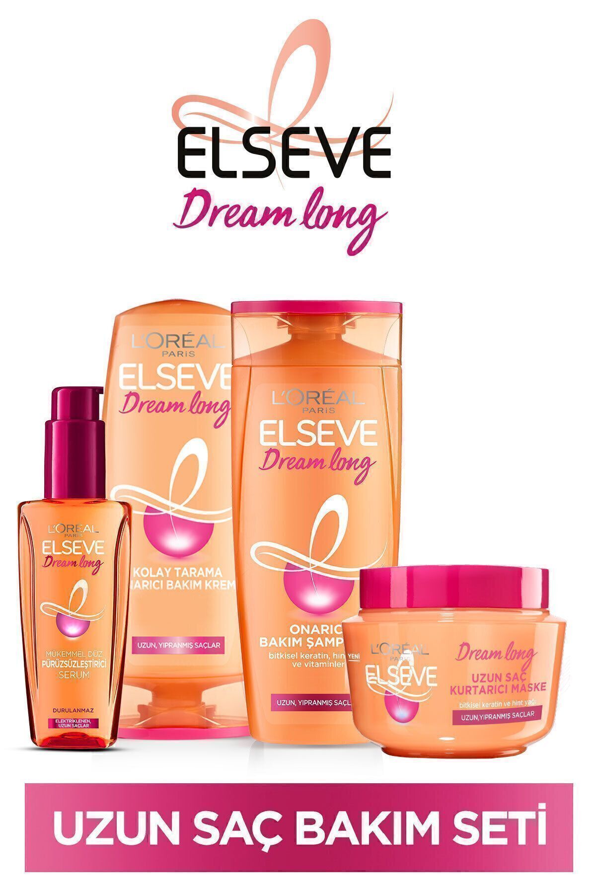 Elseve Dream Long Uzun Sac Bak m Seti Fiyat Yorumlar Trendyol