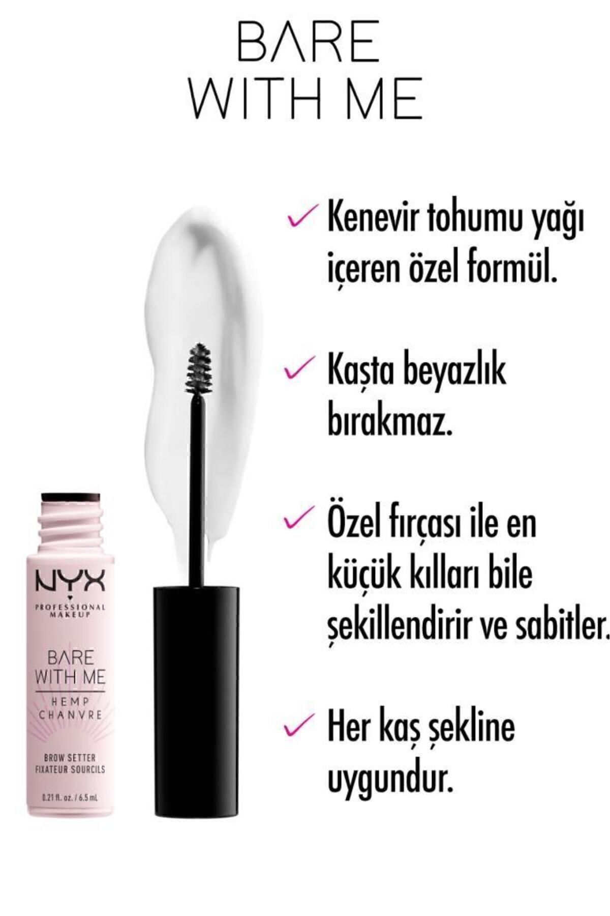 NYX Professional Makeup-Bare with Me Brow Setter 2