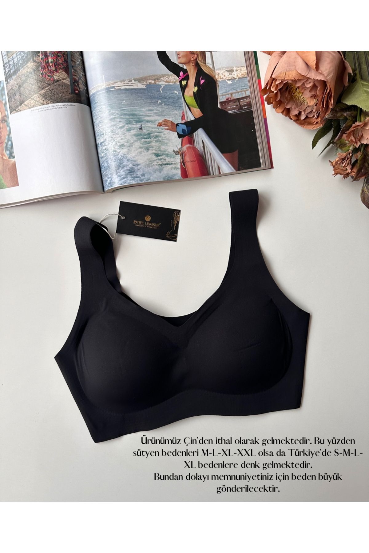 İntive Lingerie-Carla No Underwire Seamless Push-up Invisible Ice-Silk (Invisible) Bra - Imported Bra 2