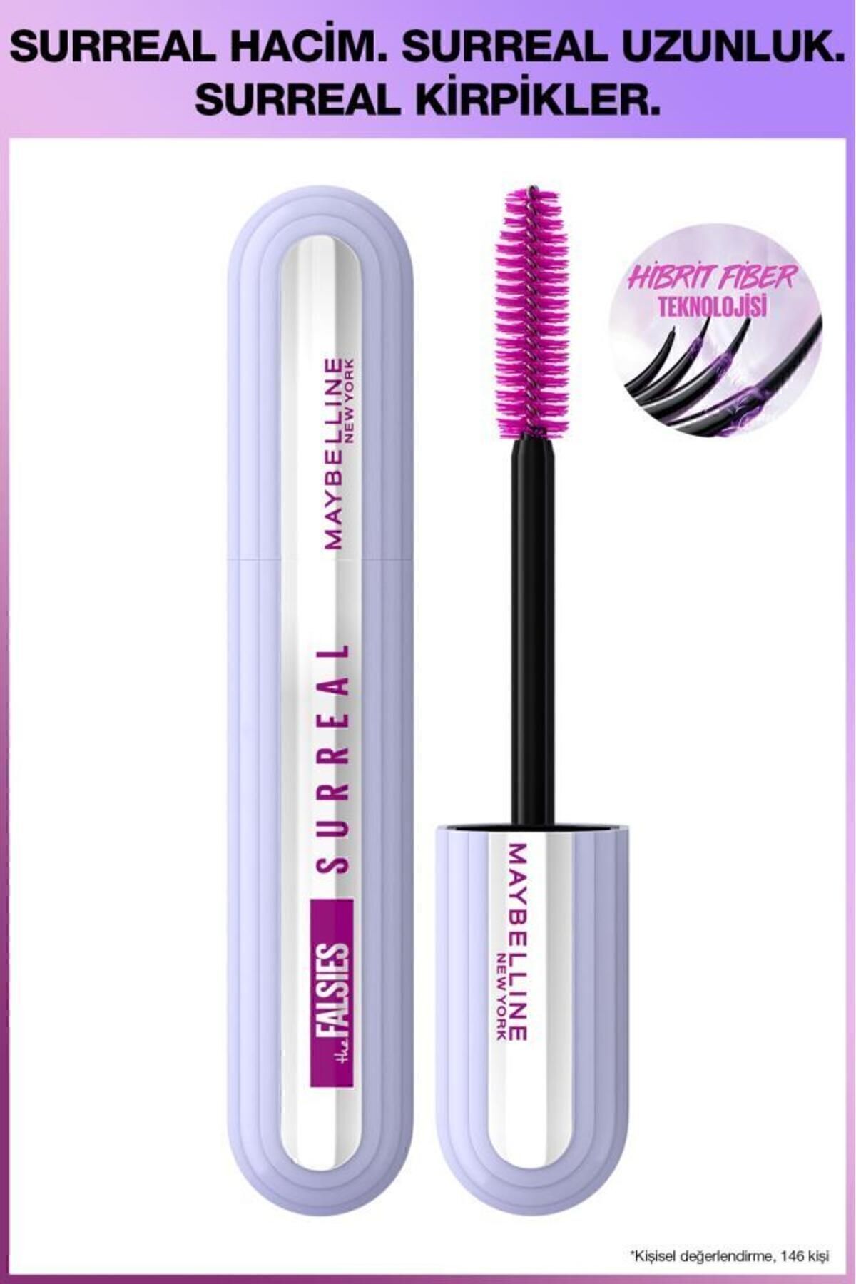 ریمل سوررئال فالسیز و براق کننده لب براق کننده لب - 003 Moon Maybelline New York
