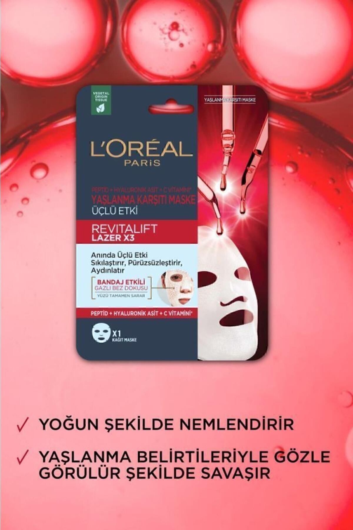 ماسک ضد پیری Revitalift Laser X3 L'Oreal Paris