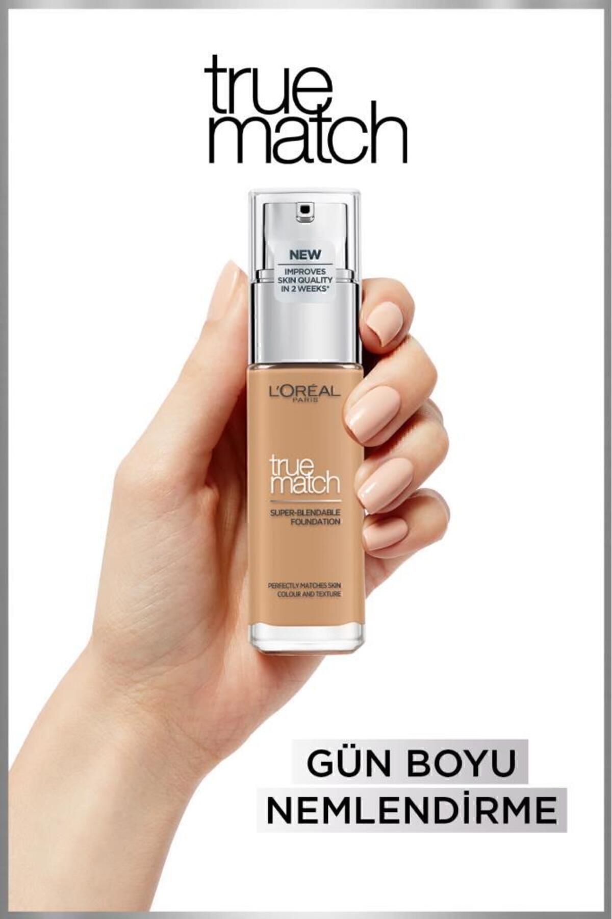 L'Oreal Paris کرم پودر مراقبتی True Match رنگ عسلی شماره 6N