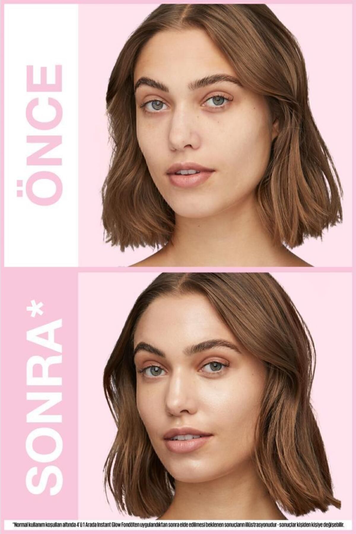 کرم پودر میبلین نیویورک اینستنت پرفکتور گلو 4 کاره در 1 با رنگ 1.5 لایت مدیوم و اسفنج آرایش