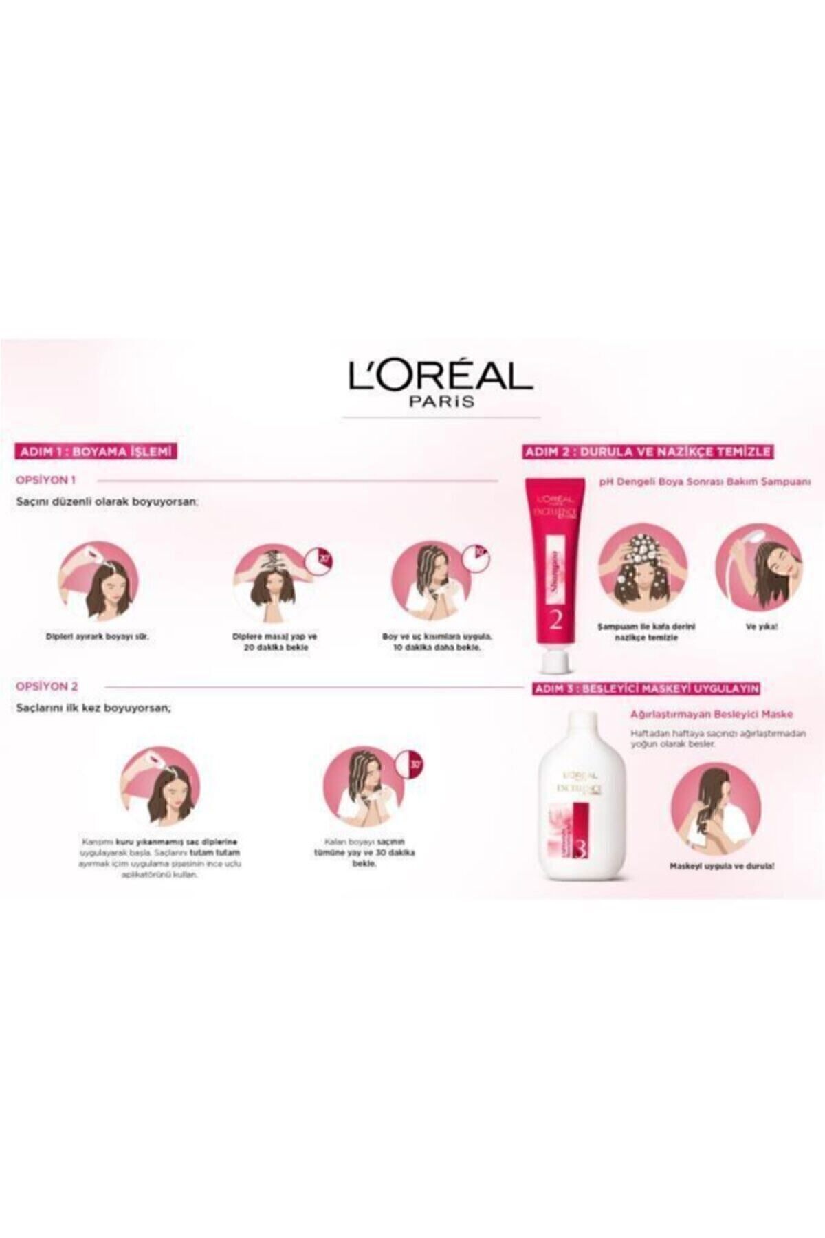 رنگ مو زنانه قهوه ای لورال پاریسL'Oreal Paris | PKTKOYUKMRALKLLSCBYS اورجینال - تصویر 7