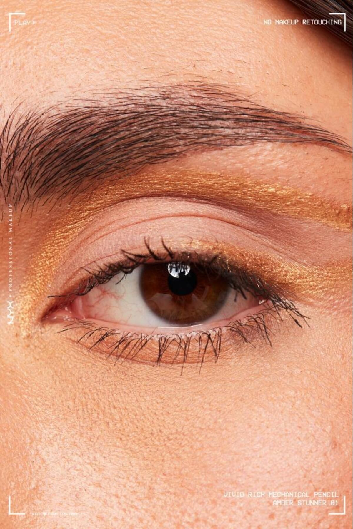 خط چشم  خاکستری NYX Professional Makeup | BRLVRAGK اورجینال - تصویر 3