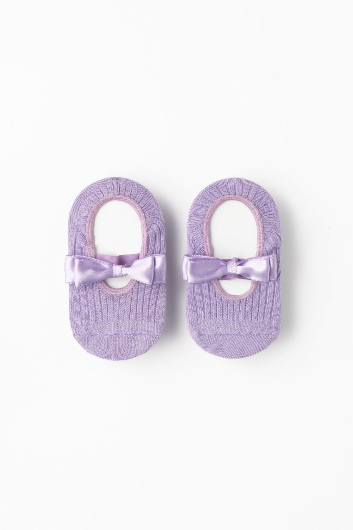 Baby Girl No Show Socks with Bowtie