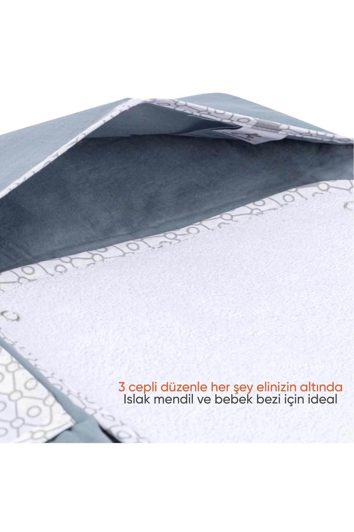 Gezenbebe Hero Nakışlı Alt Değiştirme Çantası Bunny fotoğrafı 5 (önizleme)