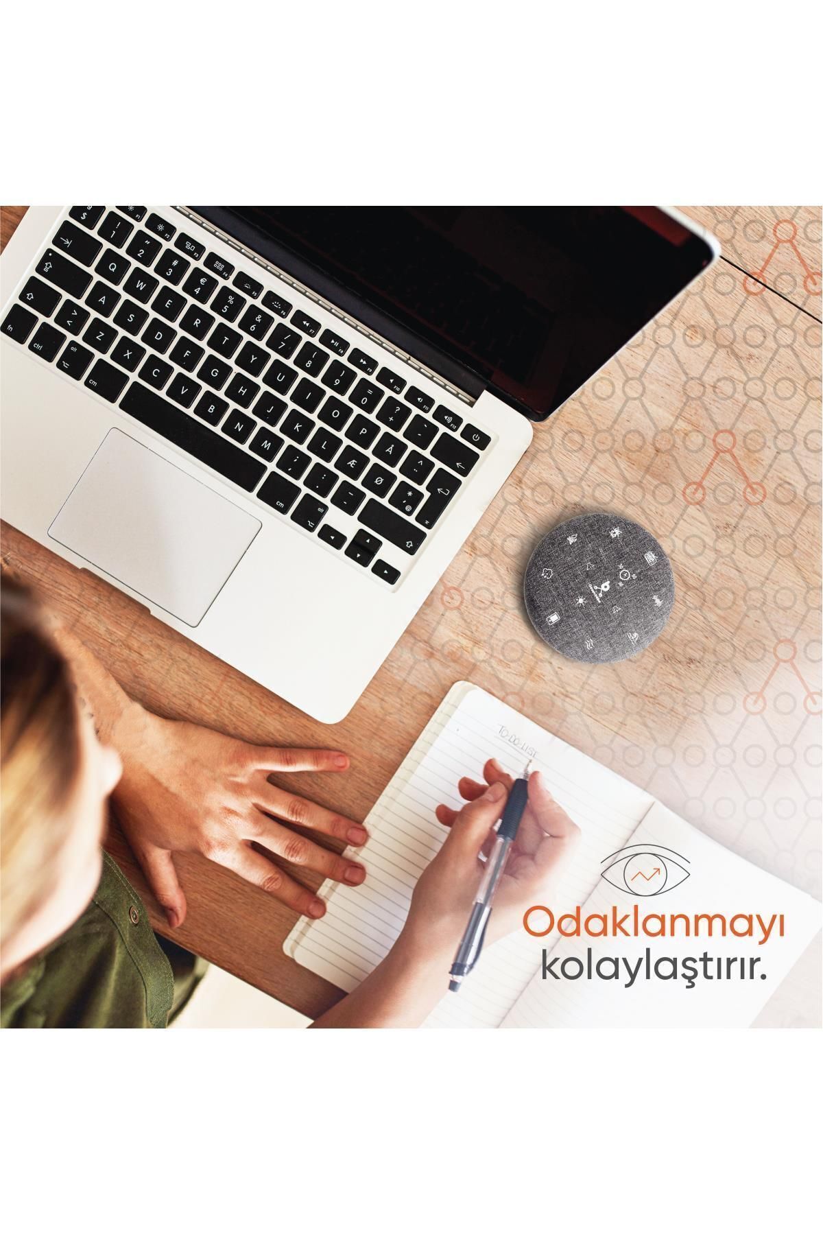 Gezenbebe Beyaz Gürültü Uyku ve Konsantrasyon Destek Cihazı – 10 Renk Gece Lambası & Zaman Ayarlı Hoparlör fotoğrafı 7 (önizleme)