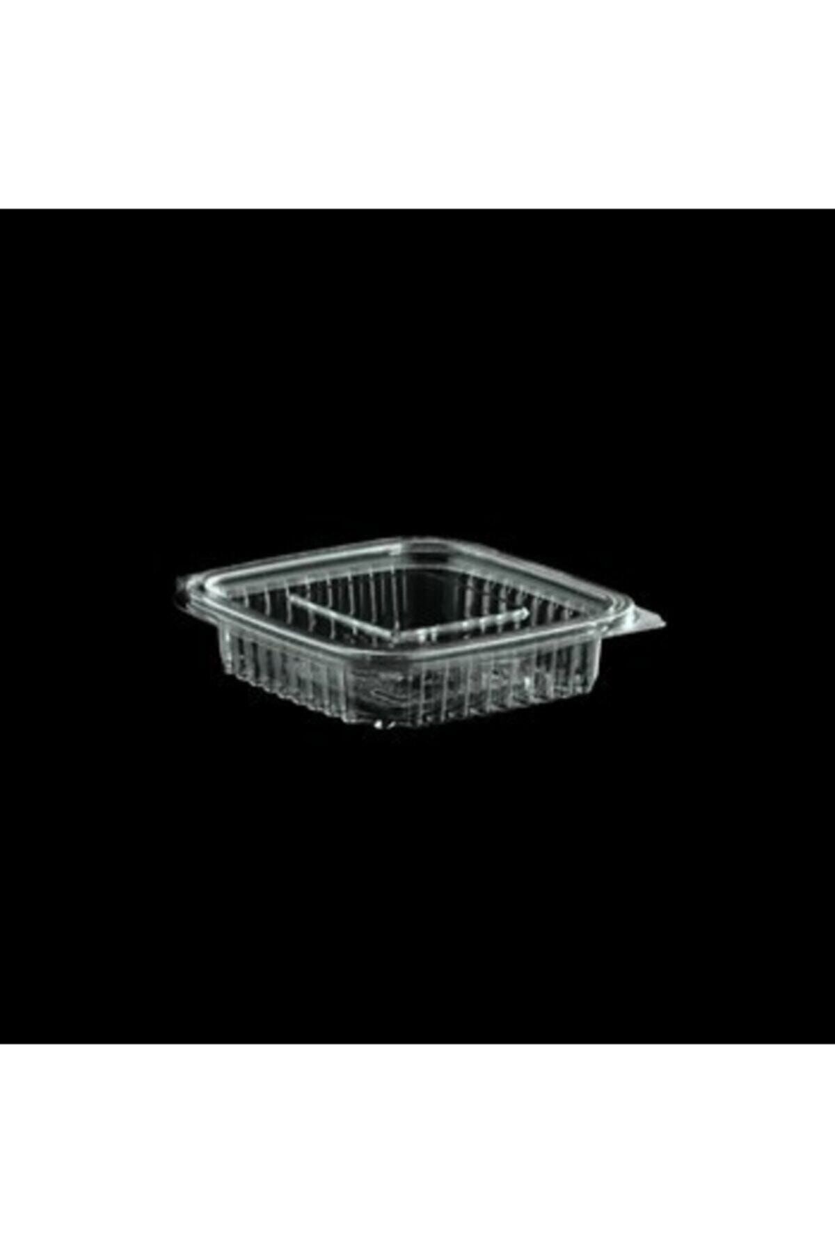 100 Adet Plastik Sızdırmaz Kap 150 Gr  Kullan At Tek Kullanımlık Plastik Kapaklı Kase 100 Adet