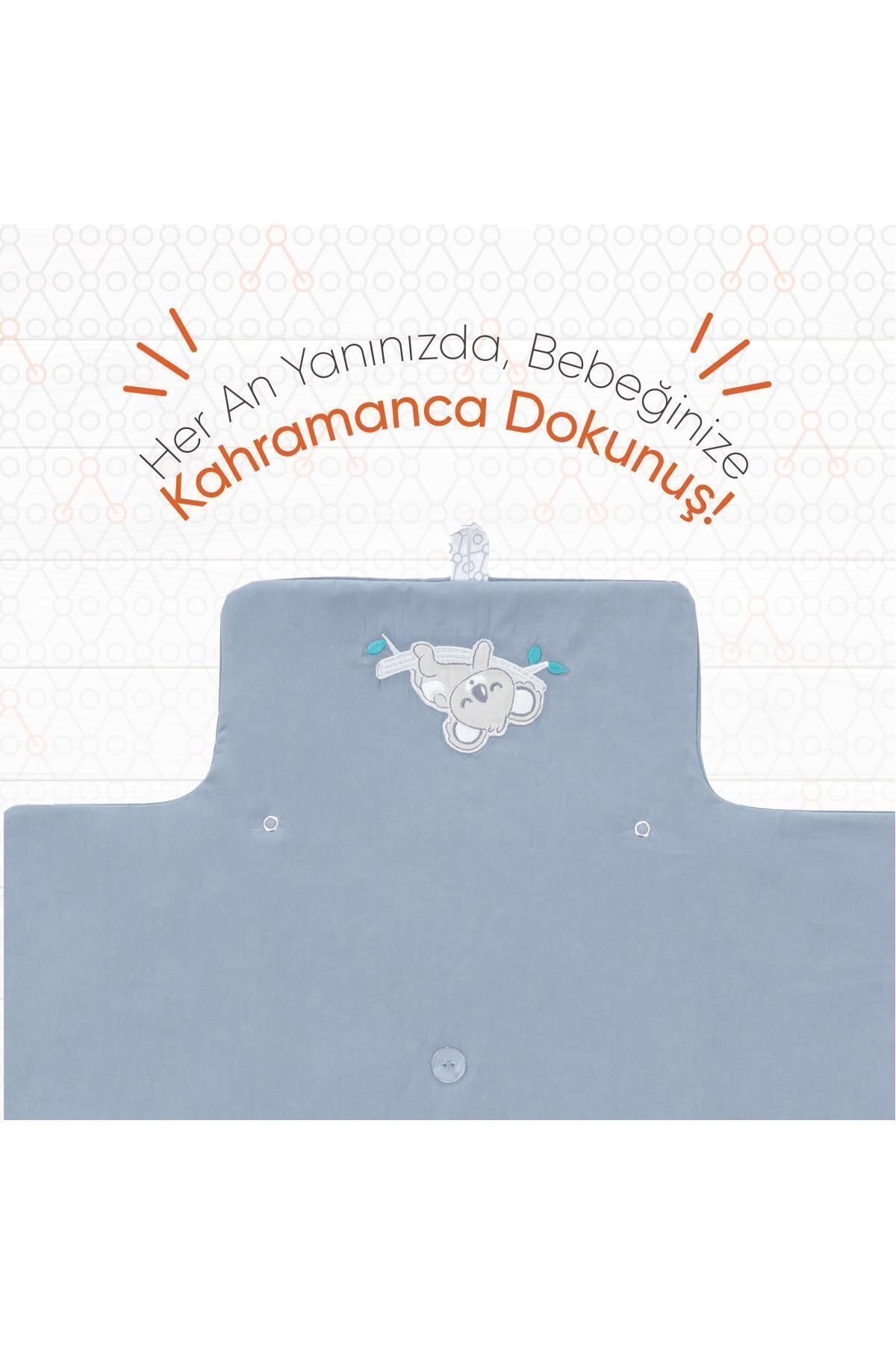 Gezenbebe Hero Nakışlı Alt Değiştirme Çantası Koala fotoğrafı 4 (önizleme)