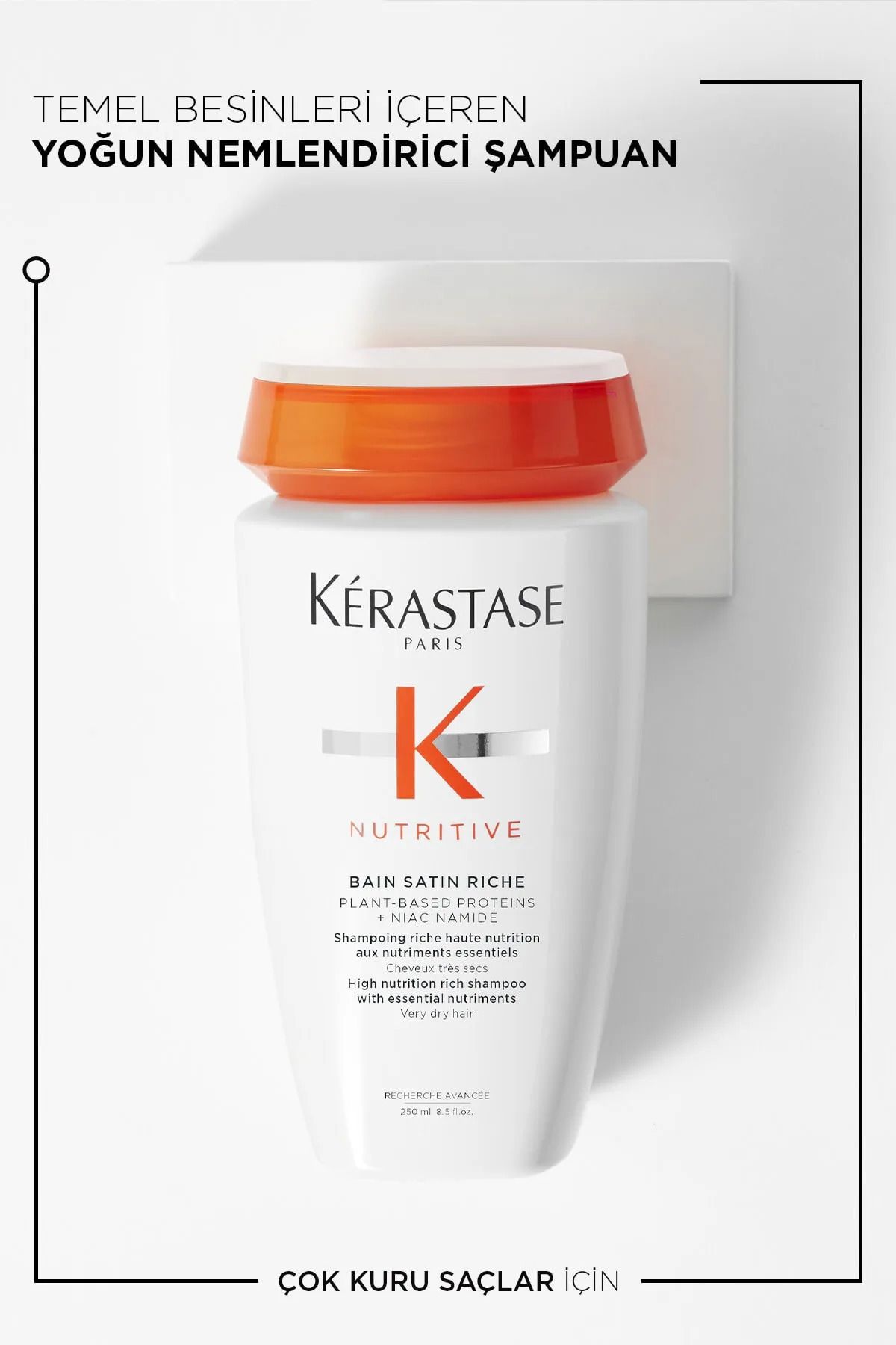 */*شامپوی خوب برای موهای خشک Kerastase Bain Satin Riche 250 میلی لیتر/+**/GEM2200147-899 Kerastase