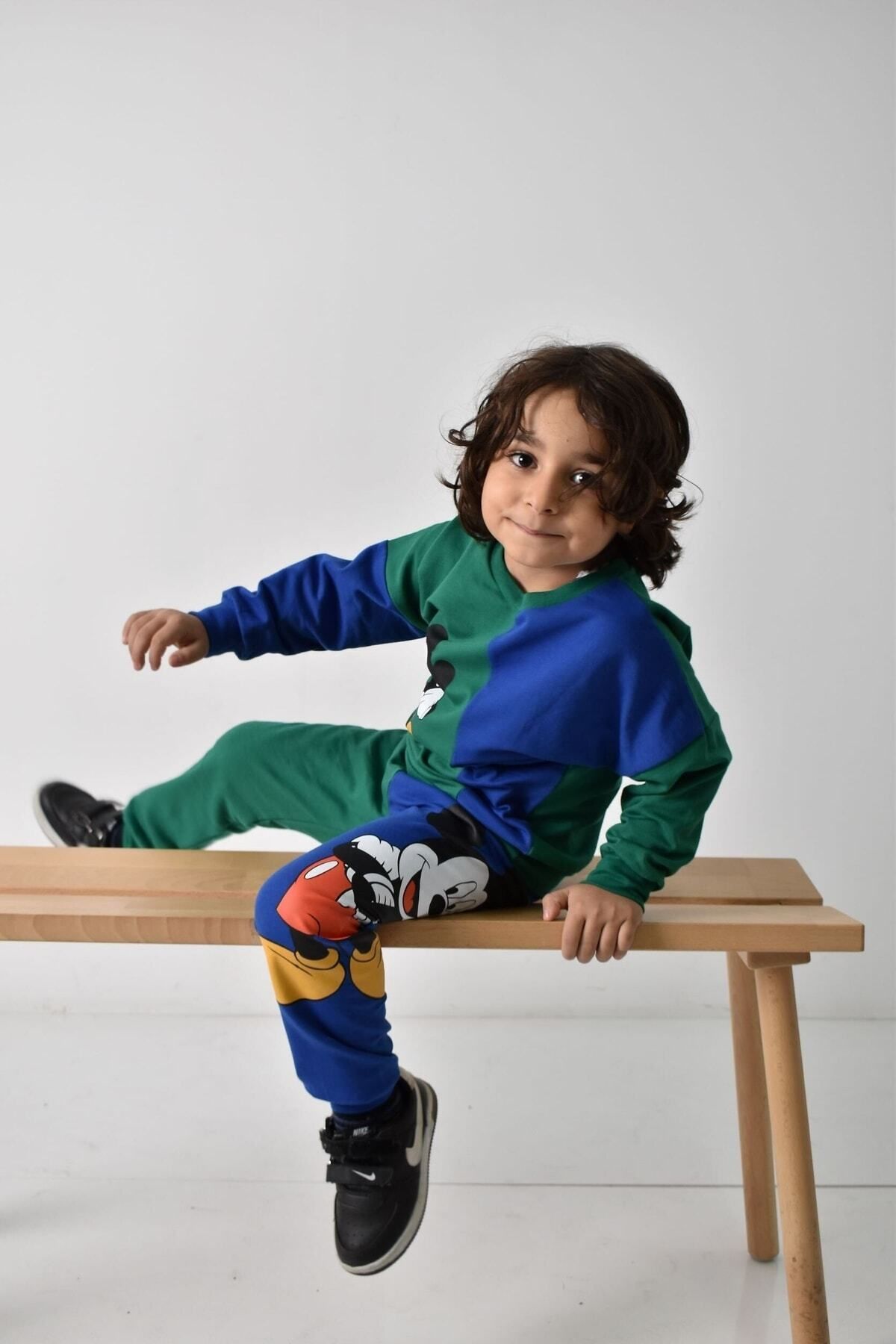 Erkek Çocuk Baskılı Eşofman Takımı