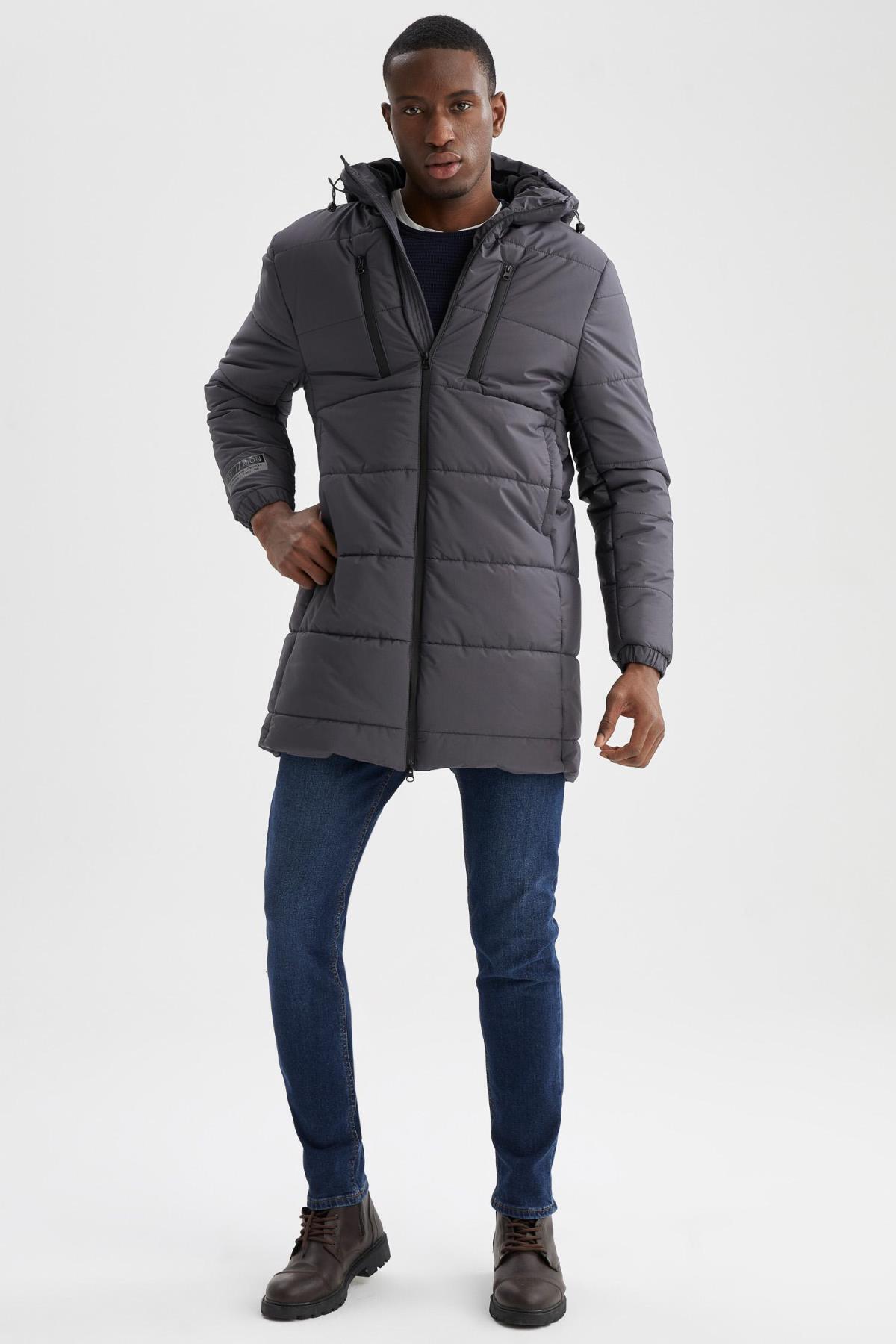 کاپشن مردانه دفاکتو | U3261AZ22CW Defacto - Image 3