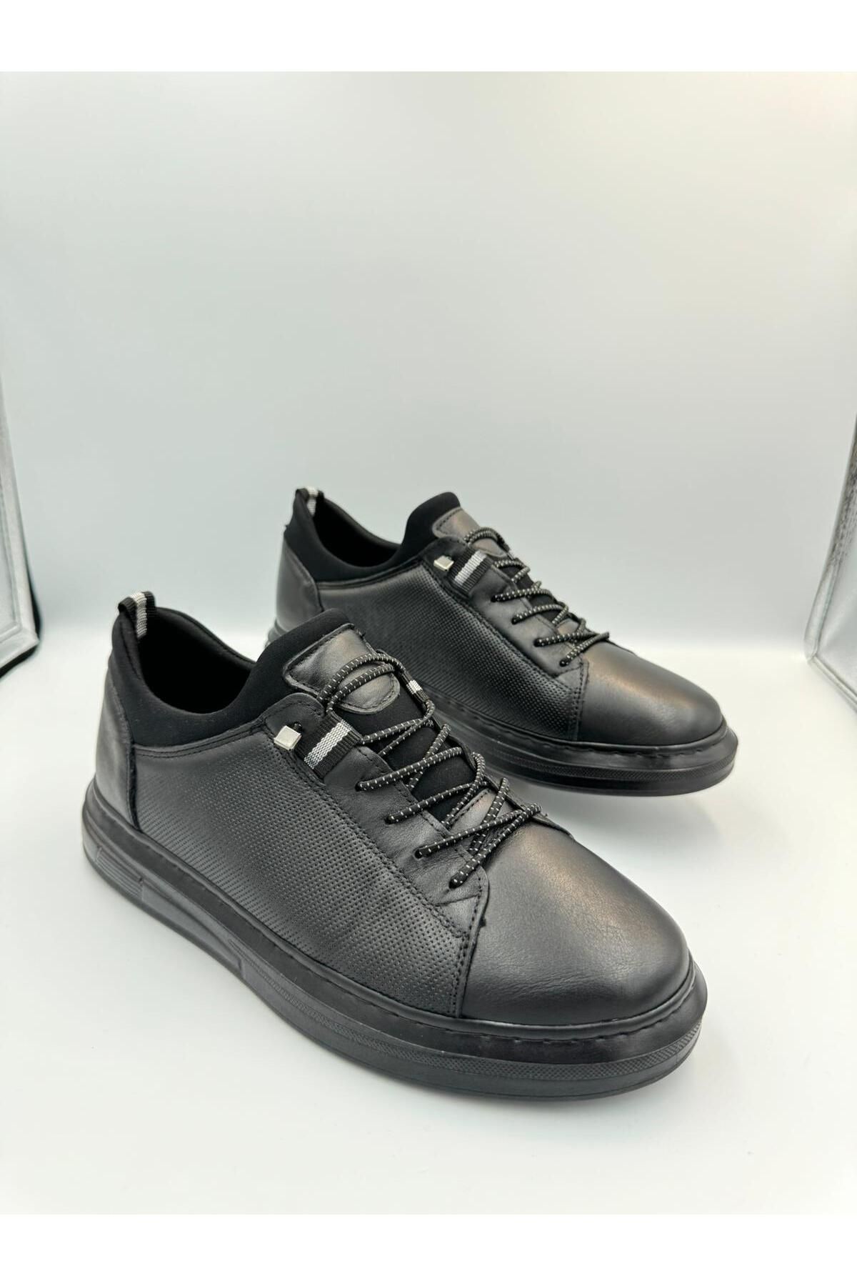 کفش های کژوال مردانه چرمی واقعی کاملاً راحت و روزانه BESS SHOES