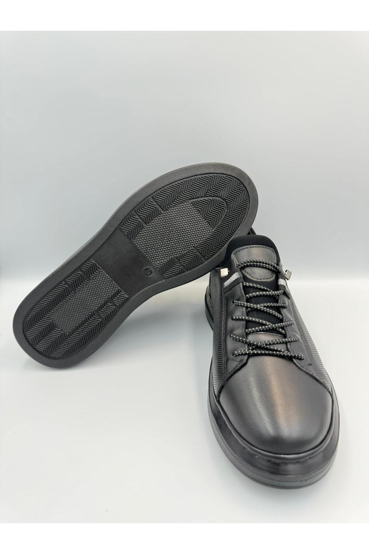 کفش های کژوال مردانه چرمی واقعی کاملاً راحت و روزانه BESS SHOES