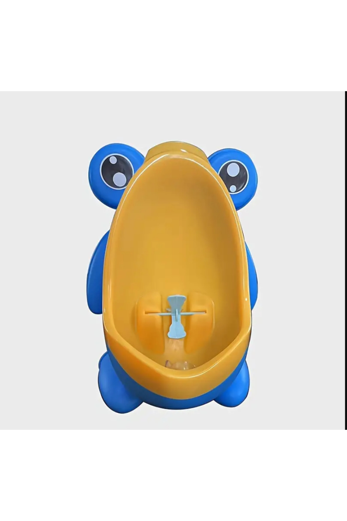 Erkek Bebek Çocuk İçin Pratik Sevimli Mini Portatif Kurbağalı Ayakta Pisuvar Lazımlık 2