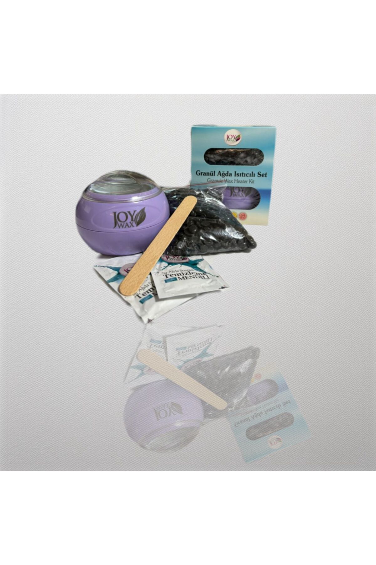Granül Boncuk Ağda Isıtıcılı Set — set granül BLACK — تصویر 3 از 3