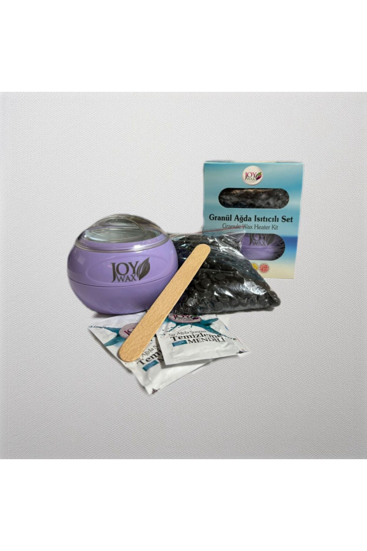 Granül Boncuk Ağda Isıtıcılı Set — set granül BLACK — تصویر 2 از 3