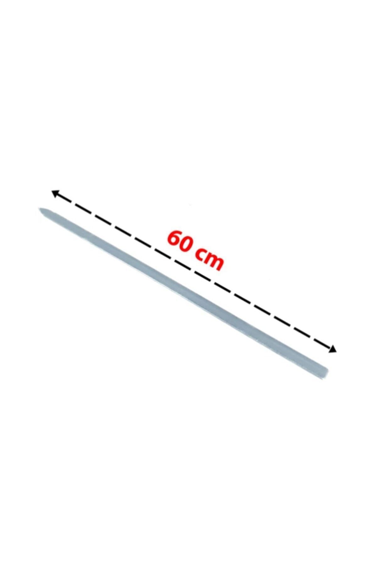 Adana Kebap Şiş 60 Cm Silme Demir 10 adet 2