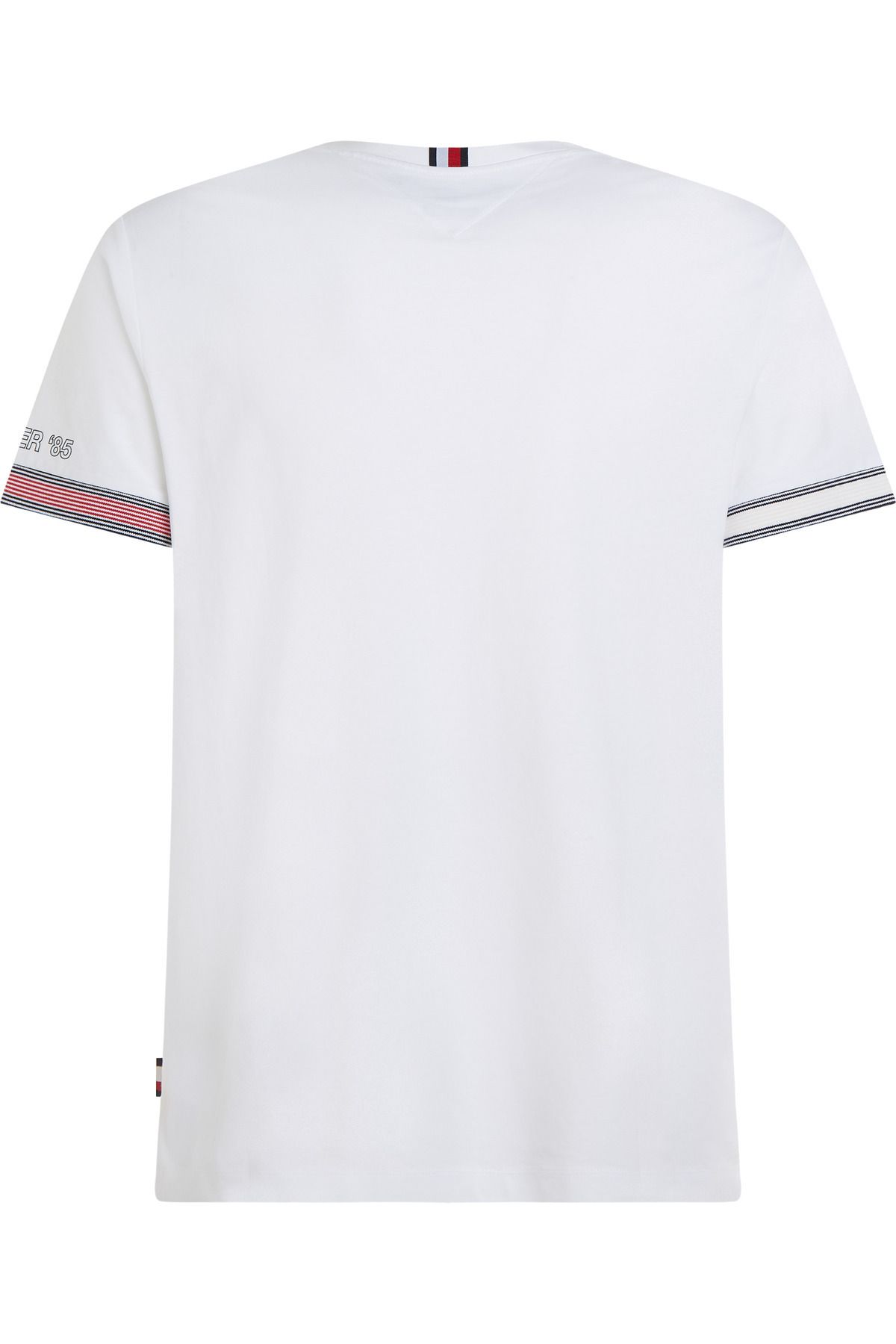 تی شرت سفید مردانه پرچم کاف اورجینال Tommy Hilfiger
