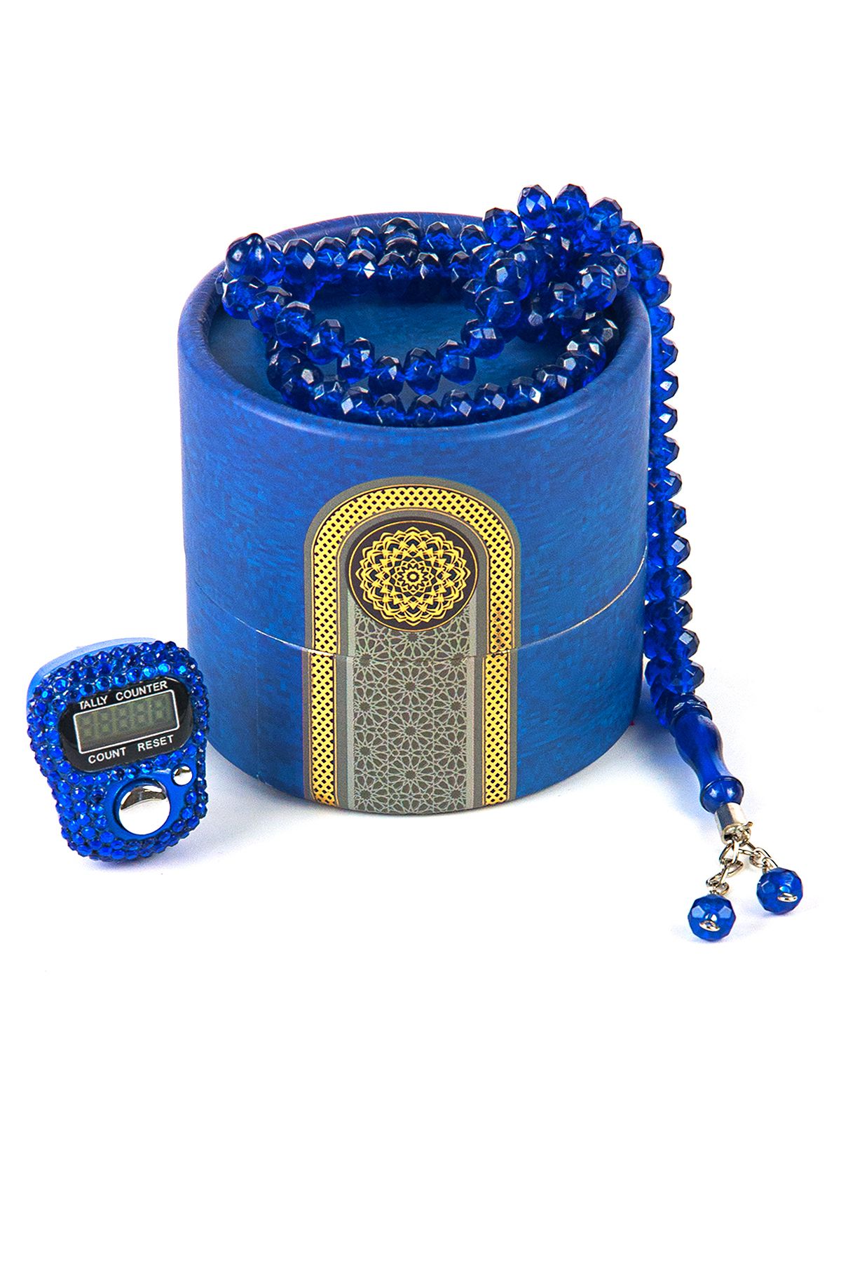 ihvanonline Set Cadou Mevlit Cu 9 Mini Cutii Cilindrice - One Size
