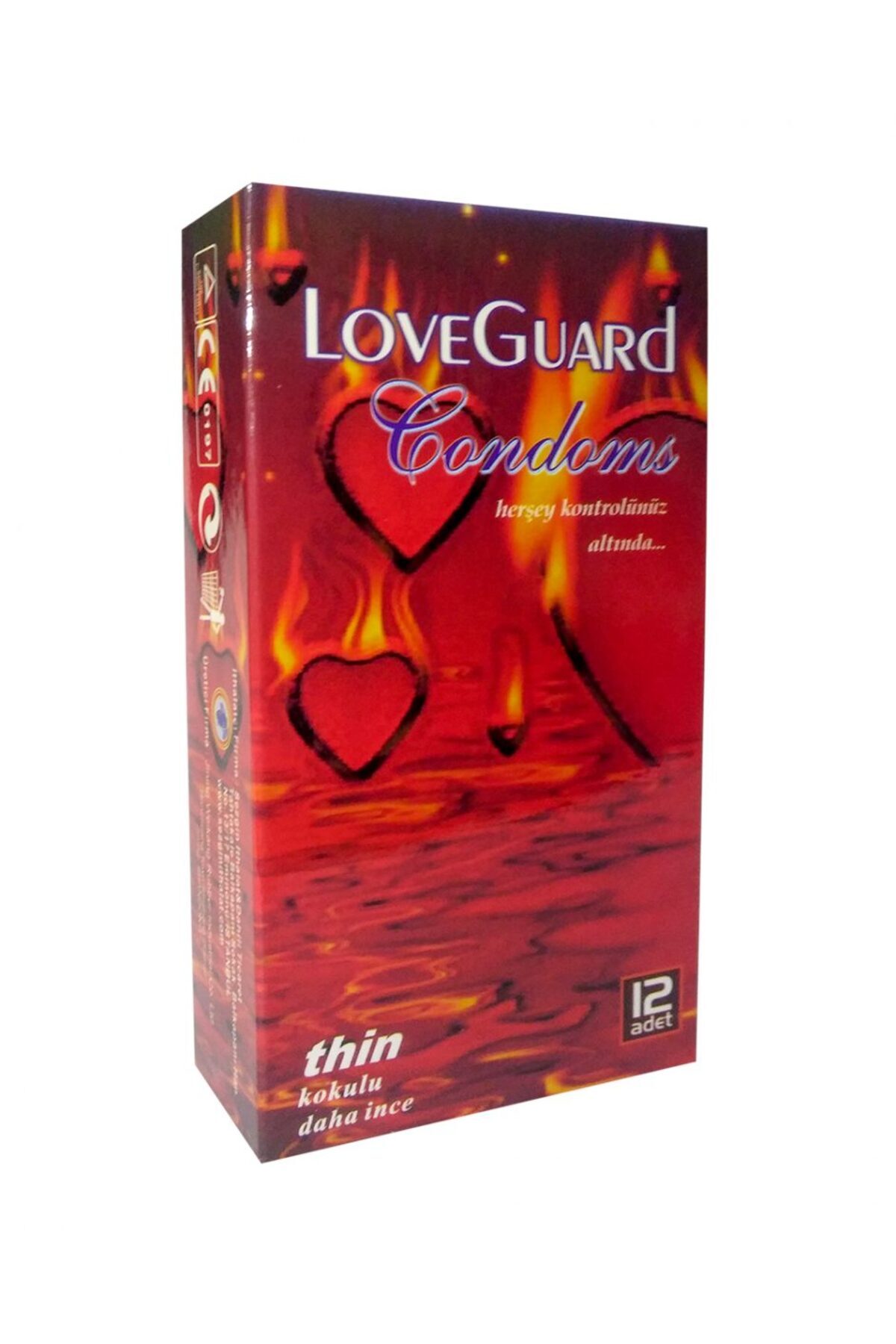 LoveGuard Thin ( Kokulu Daha İnce ) Prezervatif