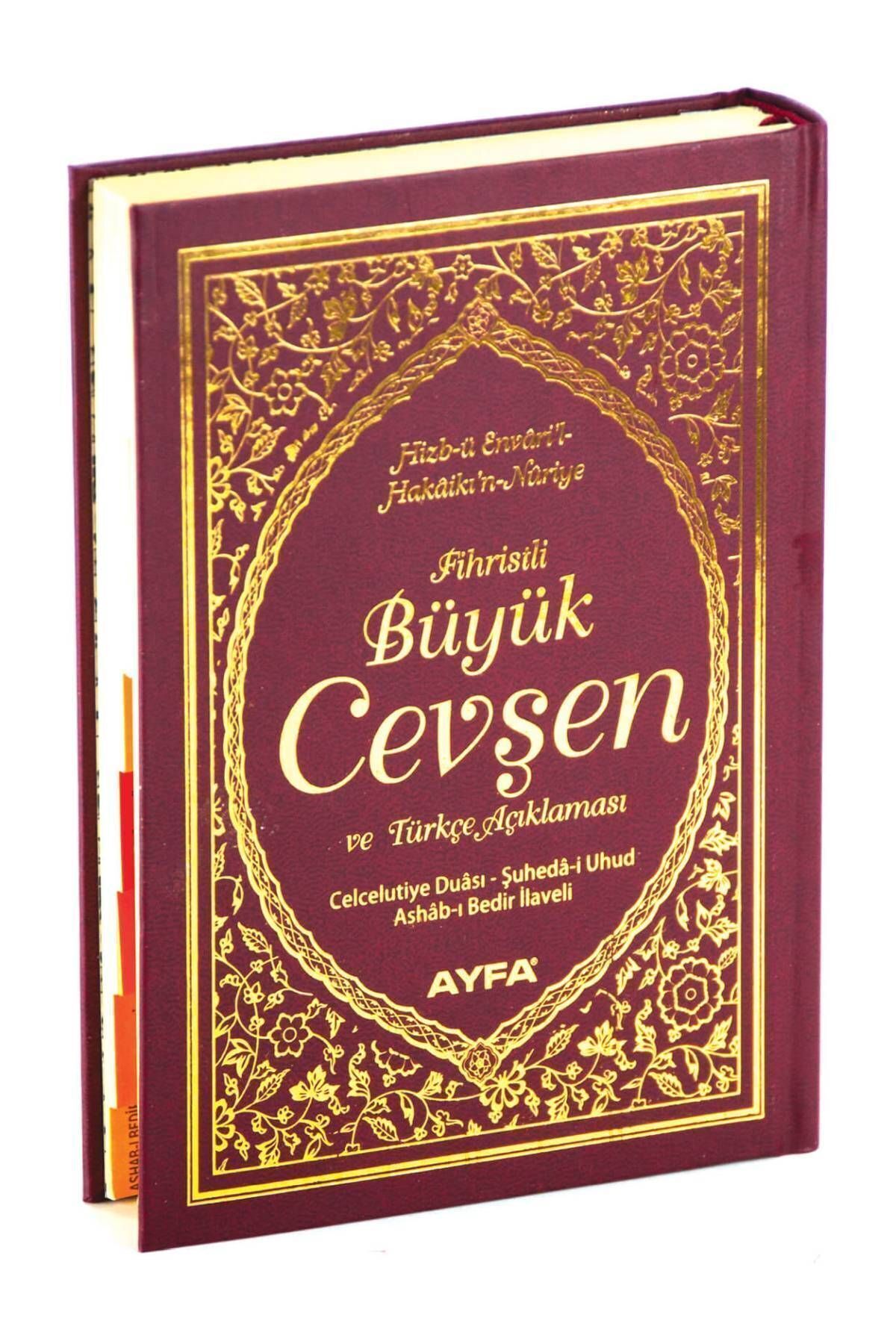 Ayfa Yayıncılık Fihristli Büyük Cevşen Ve Türkçe Açıklaması