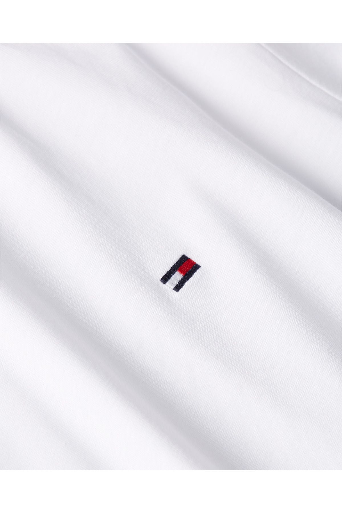 تی شرت سفید مردانه پرچم کاف اورجینال Tommy Hilfiger