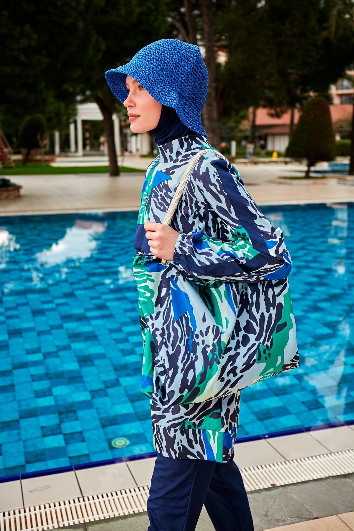 Riva Mera-Model R2408 Costum de baie hijab cu model complet acoperit 5