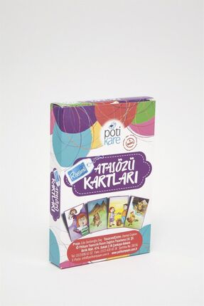 Pötikare Yayınları Resimli Atasözü Kartları