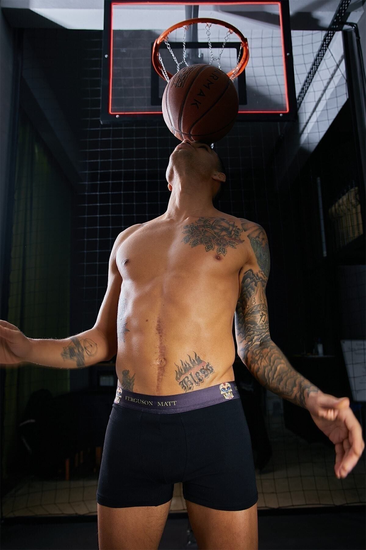 Ferguson Matt  Erkek Boxer 3 Adet - Skull Series - Görsel 5