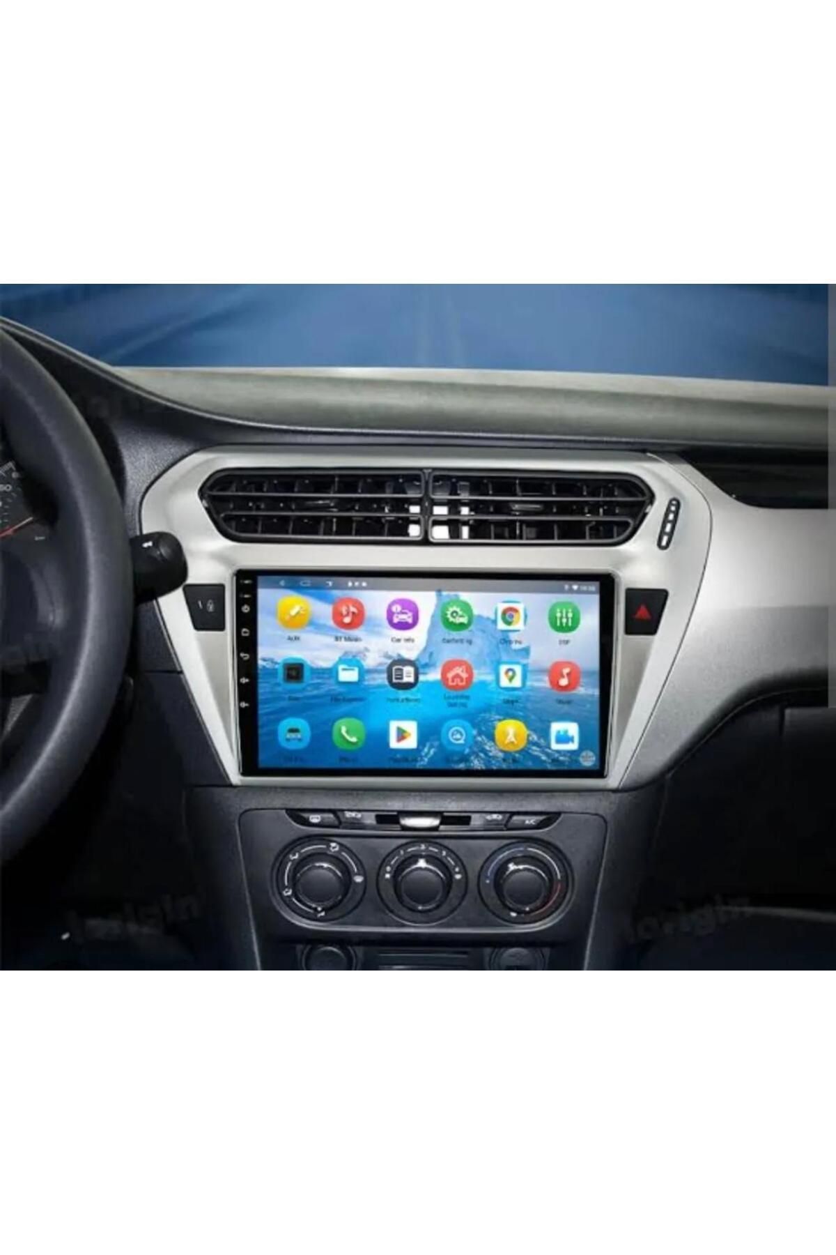 NAVİPRİME-Peugeot 301 Naviprime Android 8Gb Ram 128Gb Memory - Carplay Navigation USB 5